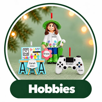 Personalized Hobbies Ornaments