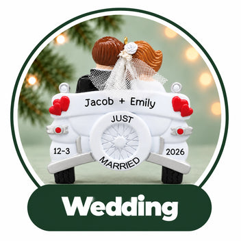 Personalized Wedding Ornaments