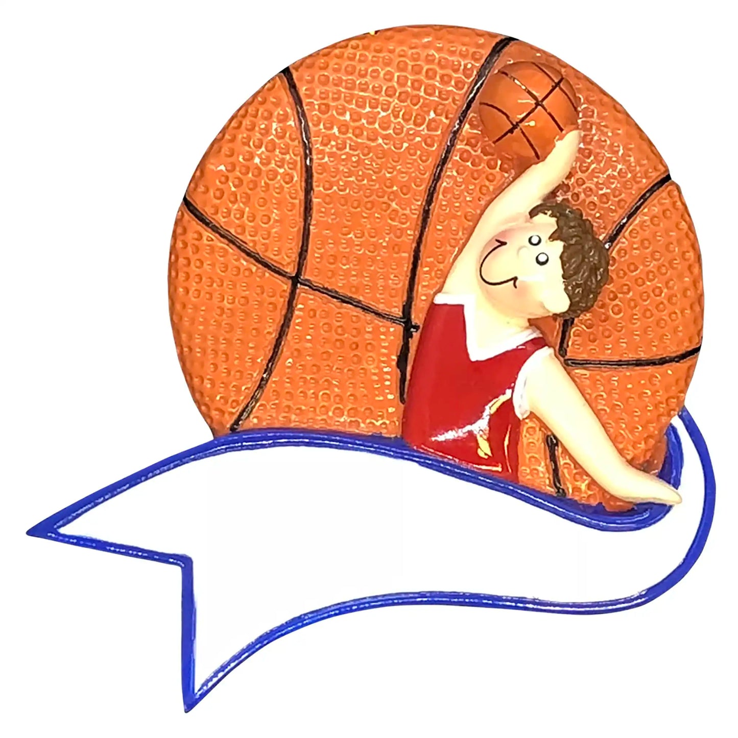 Adorno navideño de niño de baloncesto Dunk