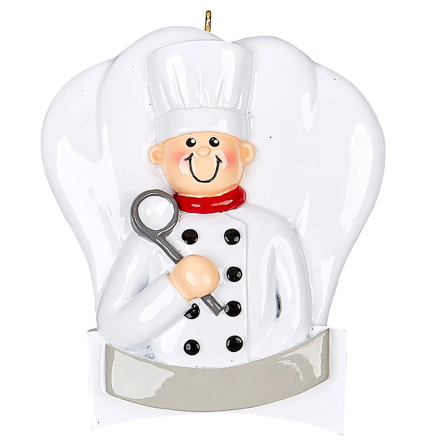 Chef Cooking Personalized Ornament