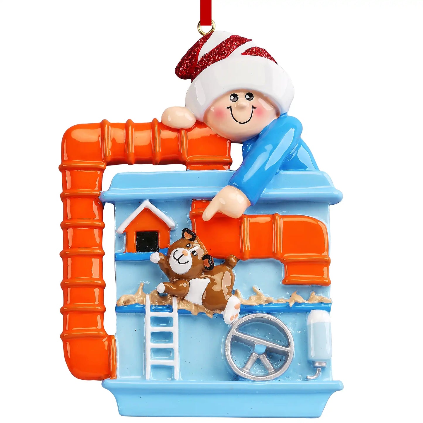 Hamster & Guinea Pig Personalized Ornament