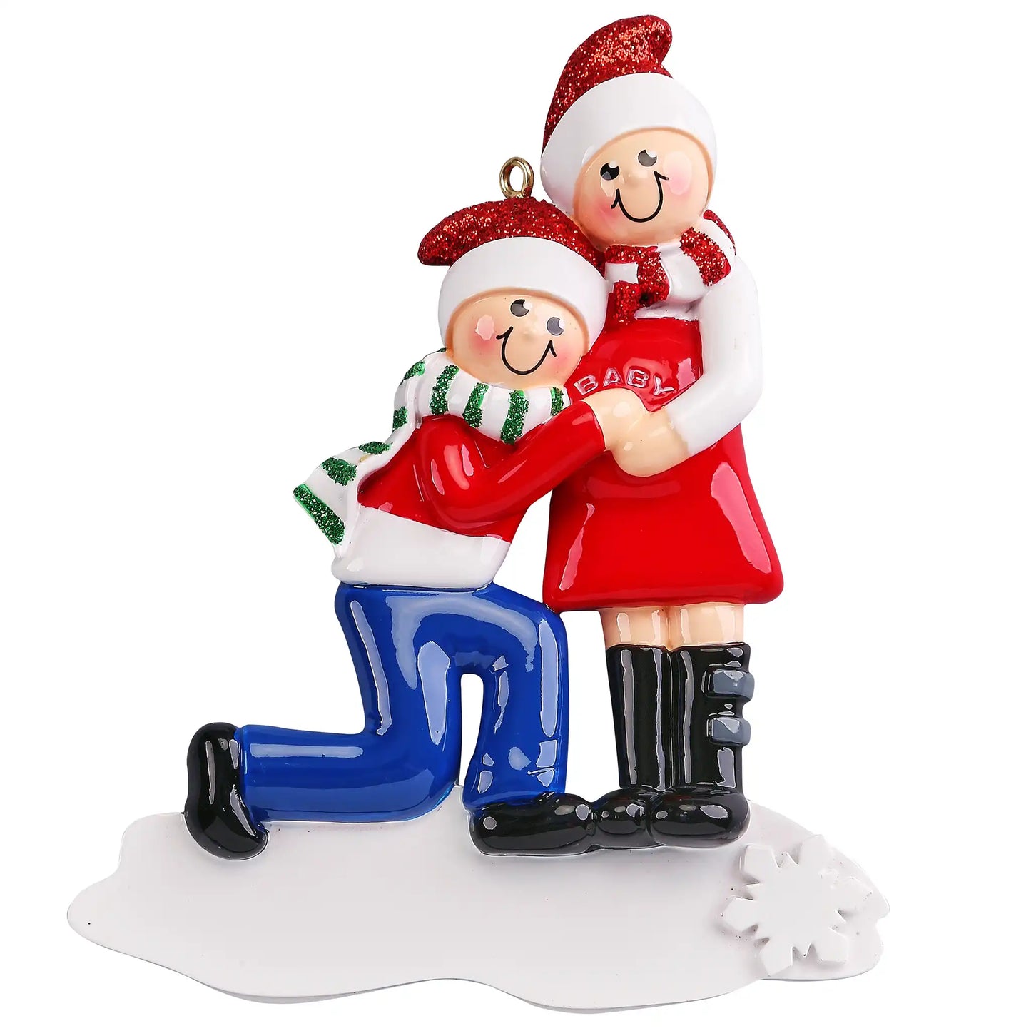 Adorno personalizado "Estamos esperando un bebé"