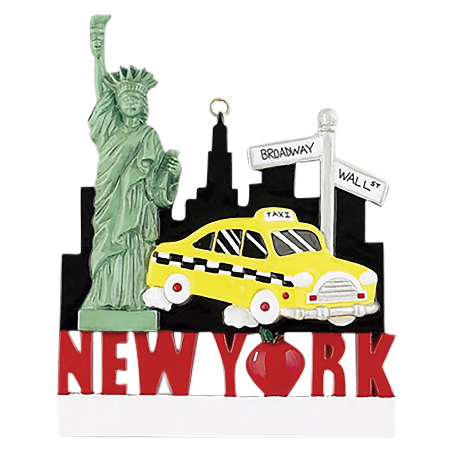 New York City Landmarks Personalized Ornament