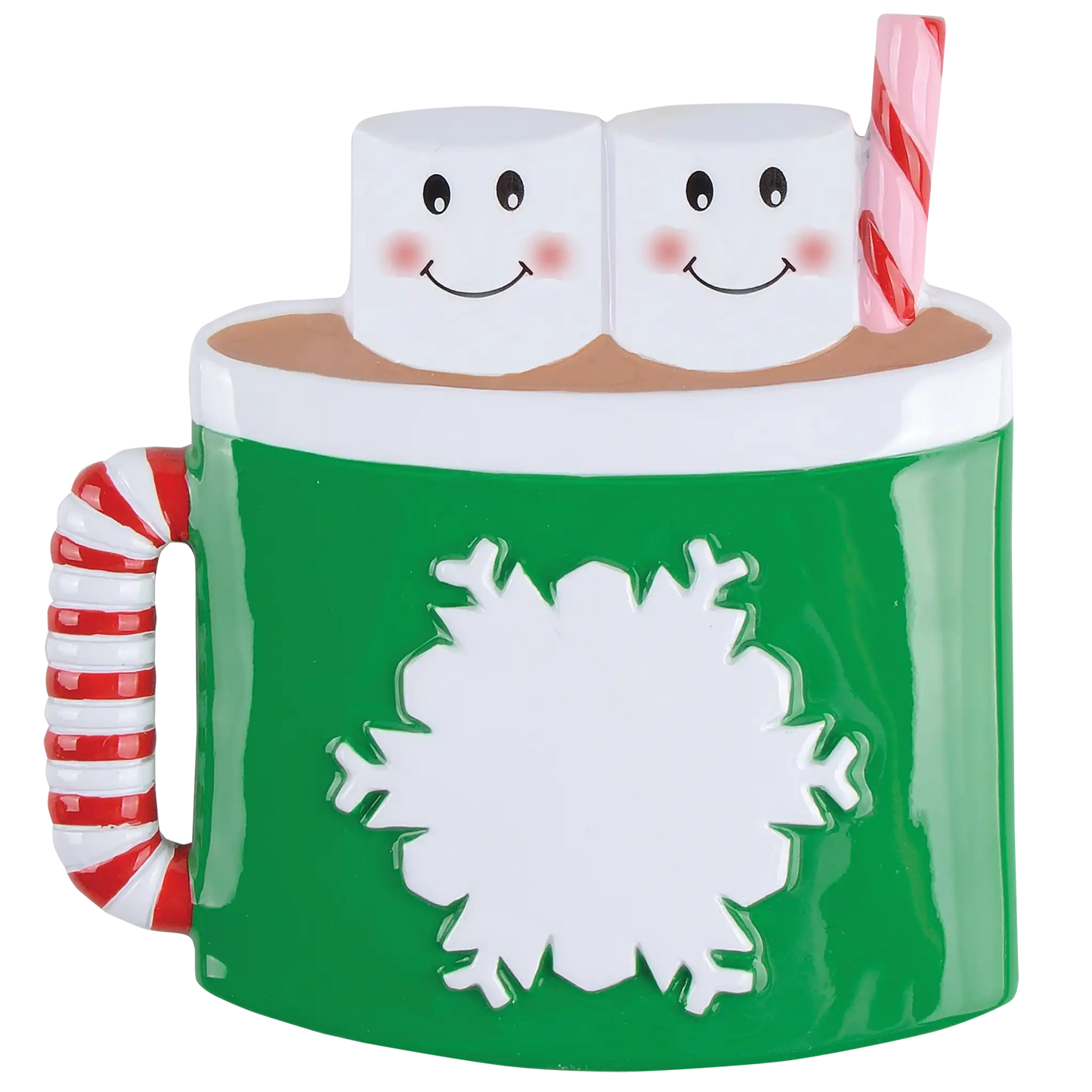 Hot Cocoa Couple Personalized Ornament