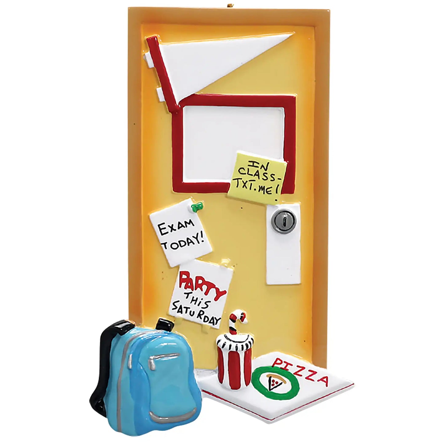 College Student Dorm Room Personalized Ornament