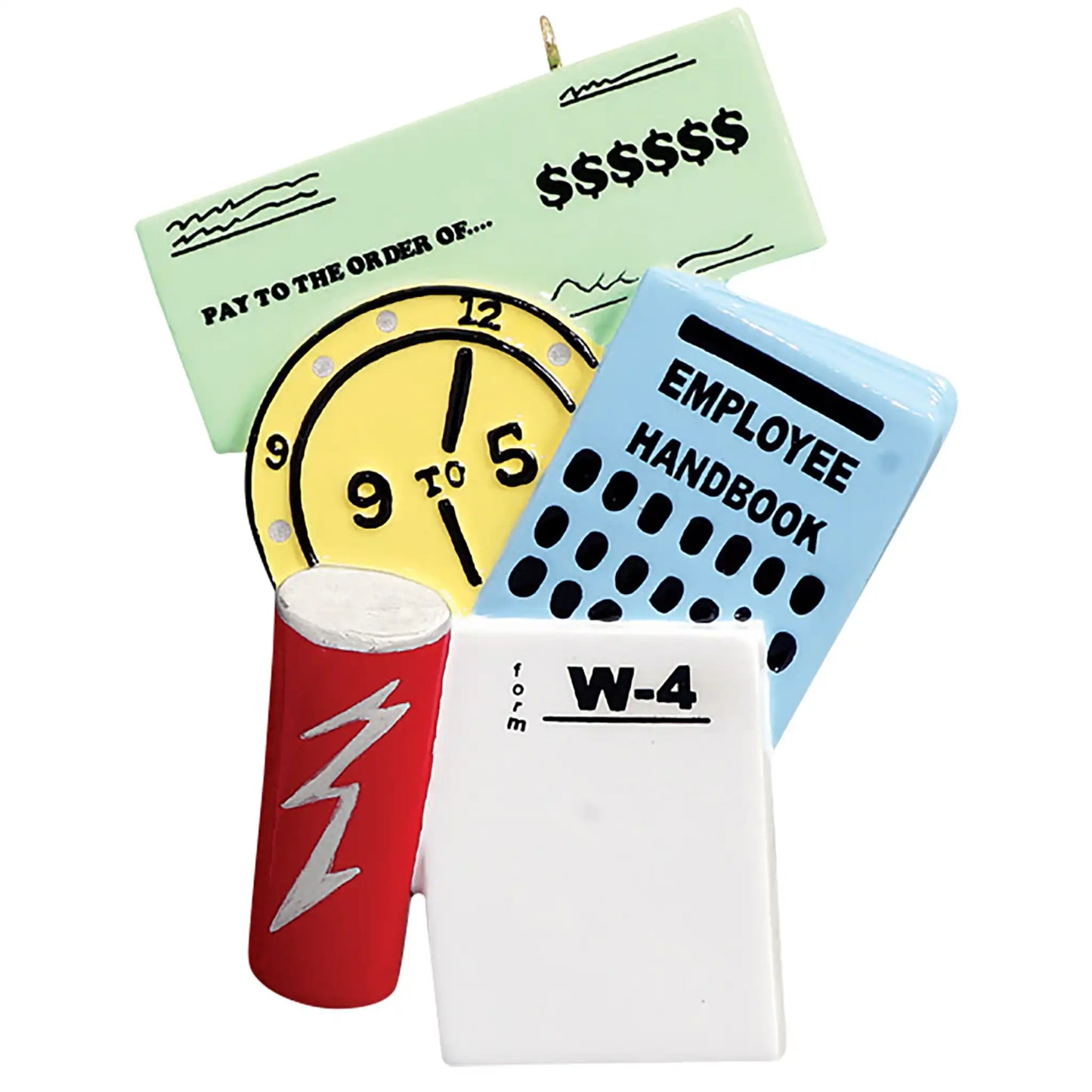 Adorno personalizado "Primer trabajo/Nuevo trabajo"