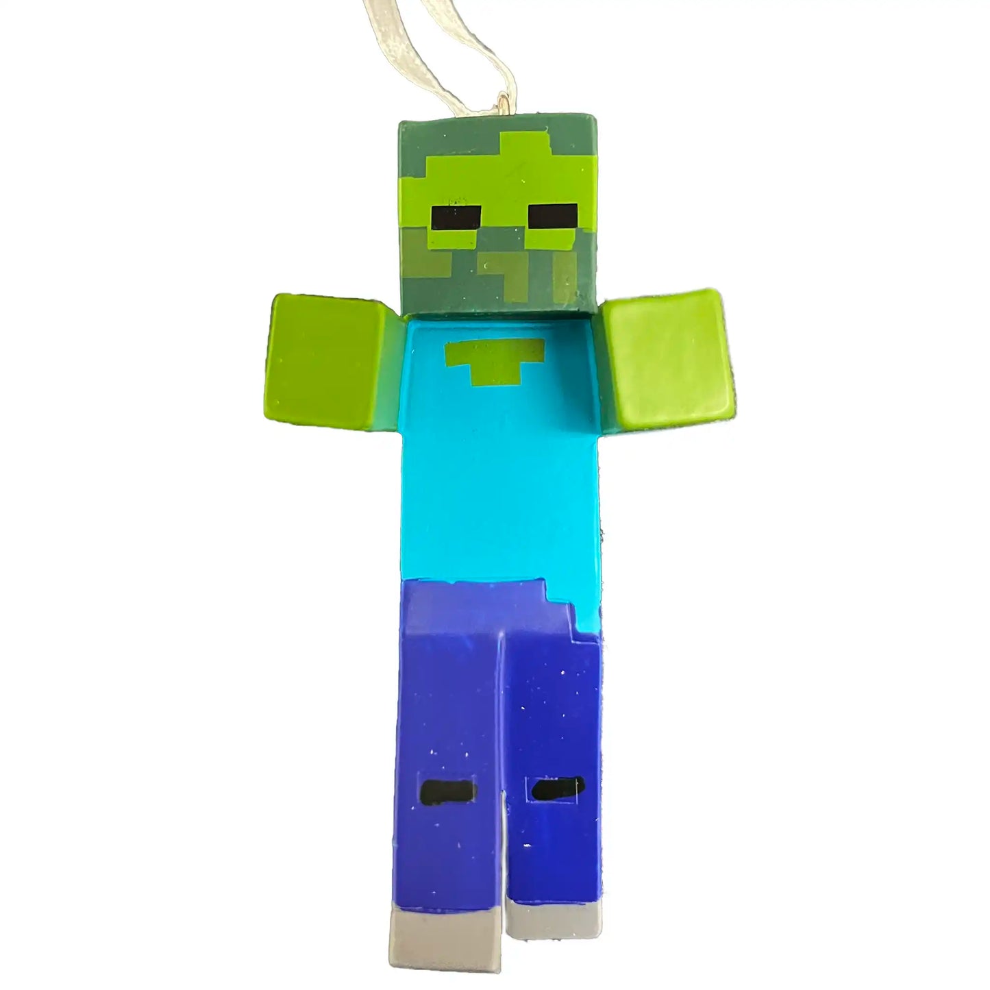 Minecraft Zombie Christmas Ornament 3D