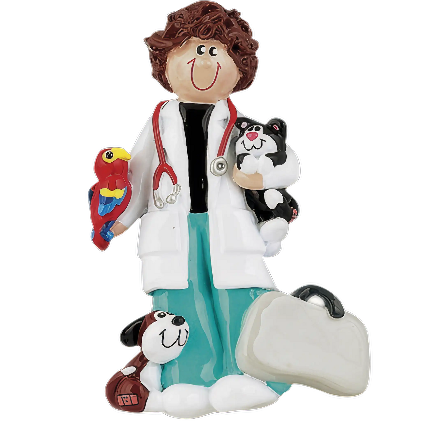 Veterinarian Girl Personalized Ornament