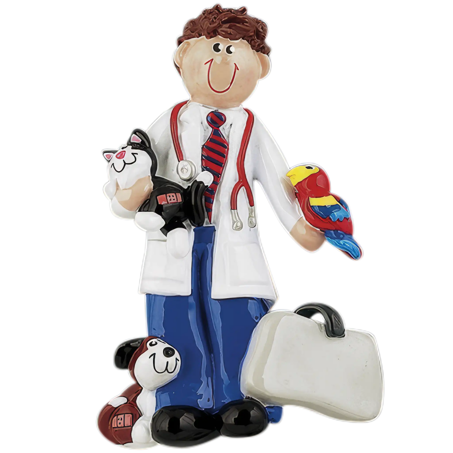 Adorno personalizado de veterinario