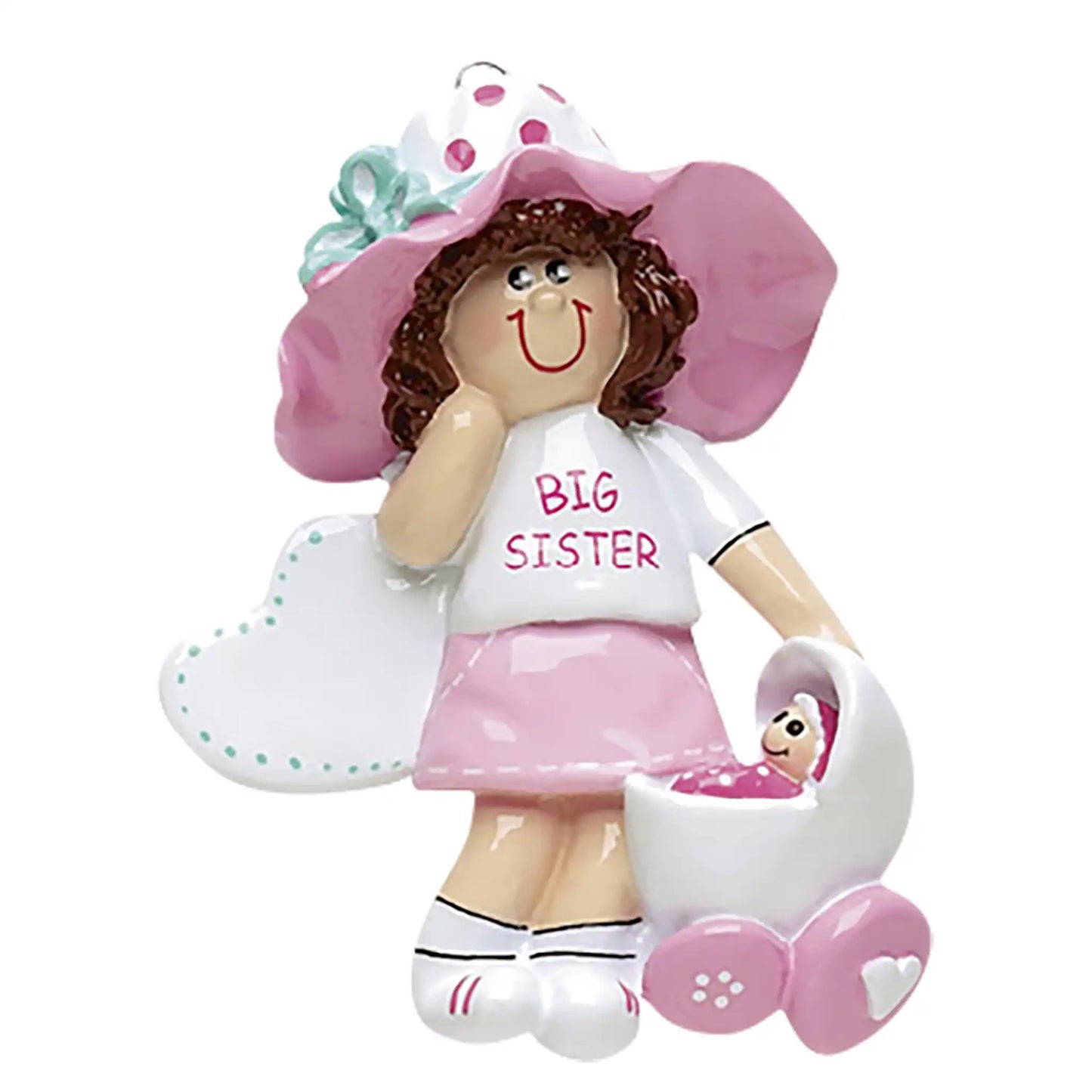 Adorno personalizado de hermana mayor