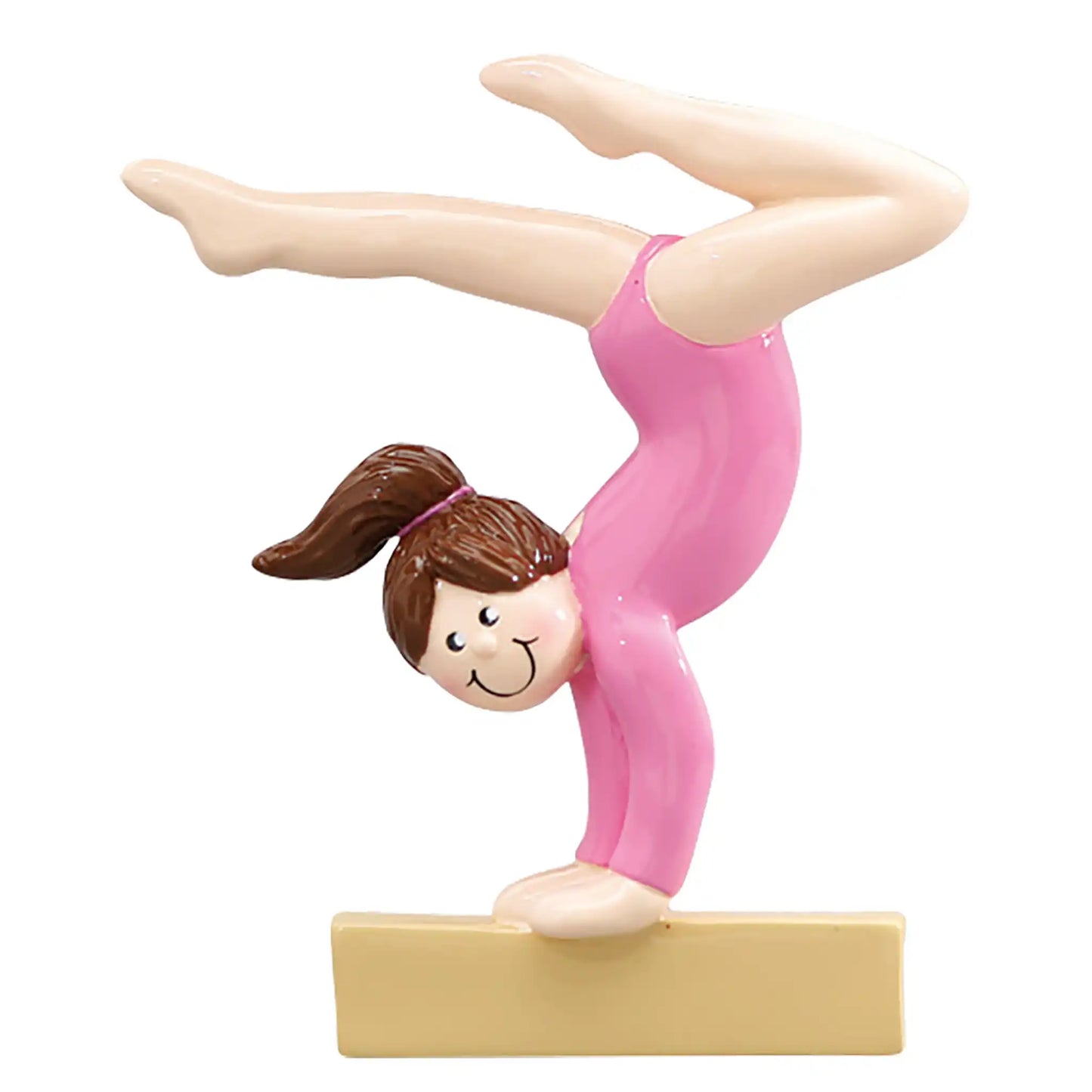 Gymnast Balance Beam Personalized Ornament