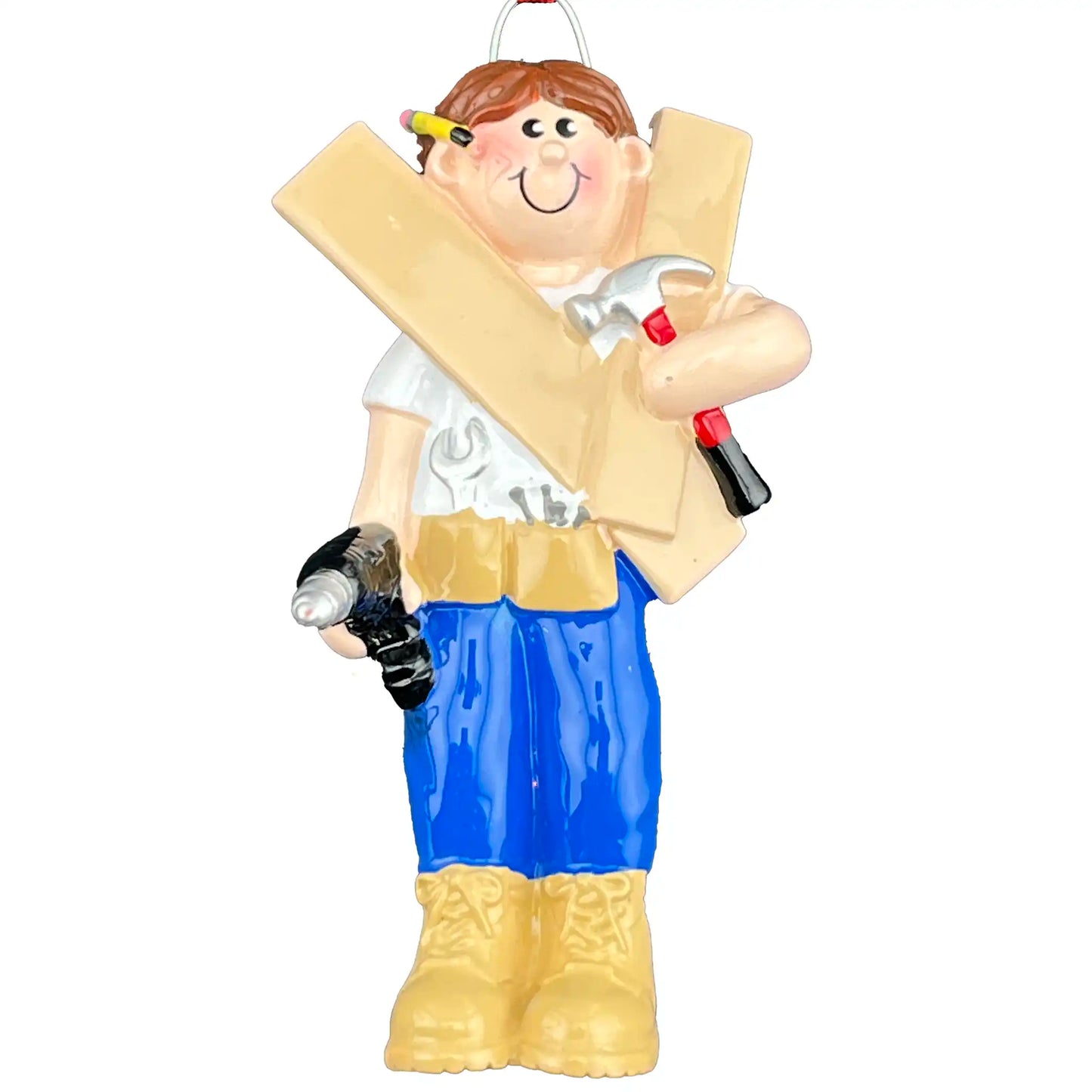 Mr. Fix It Contractor Personalized Ornament