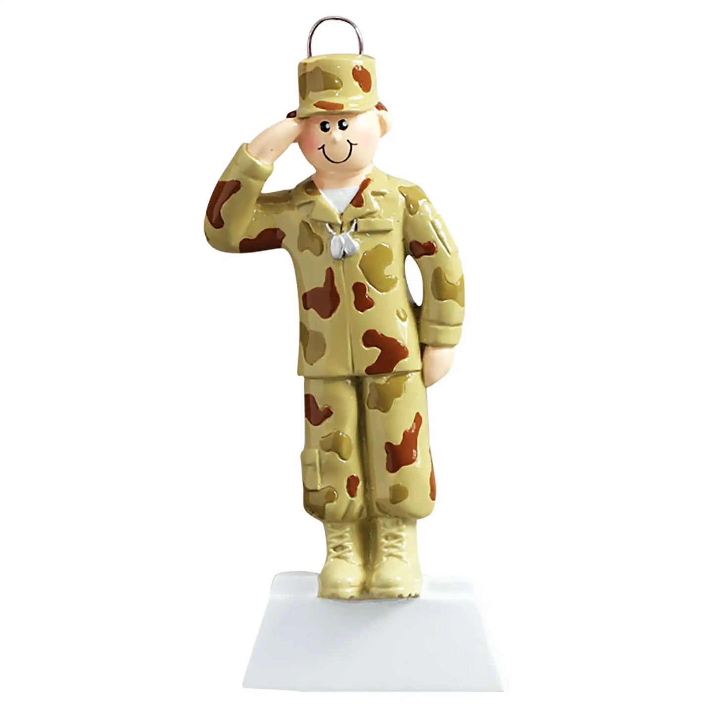 Army Soldier Personalized Ornament