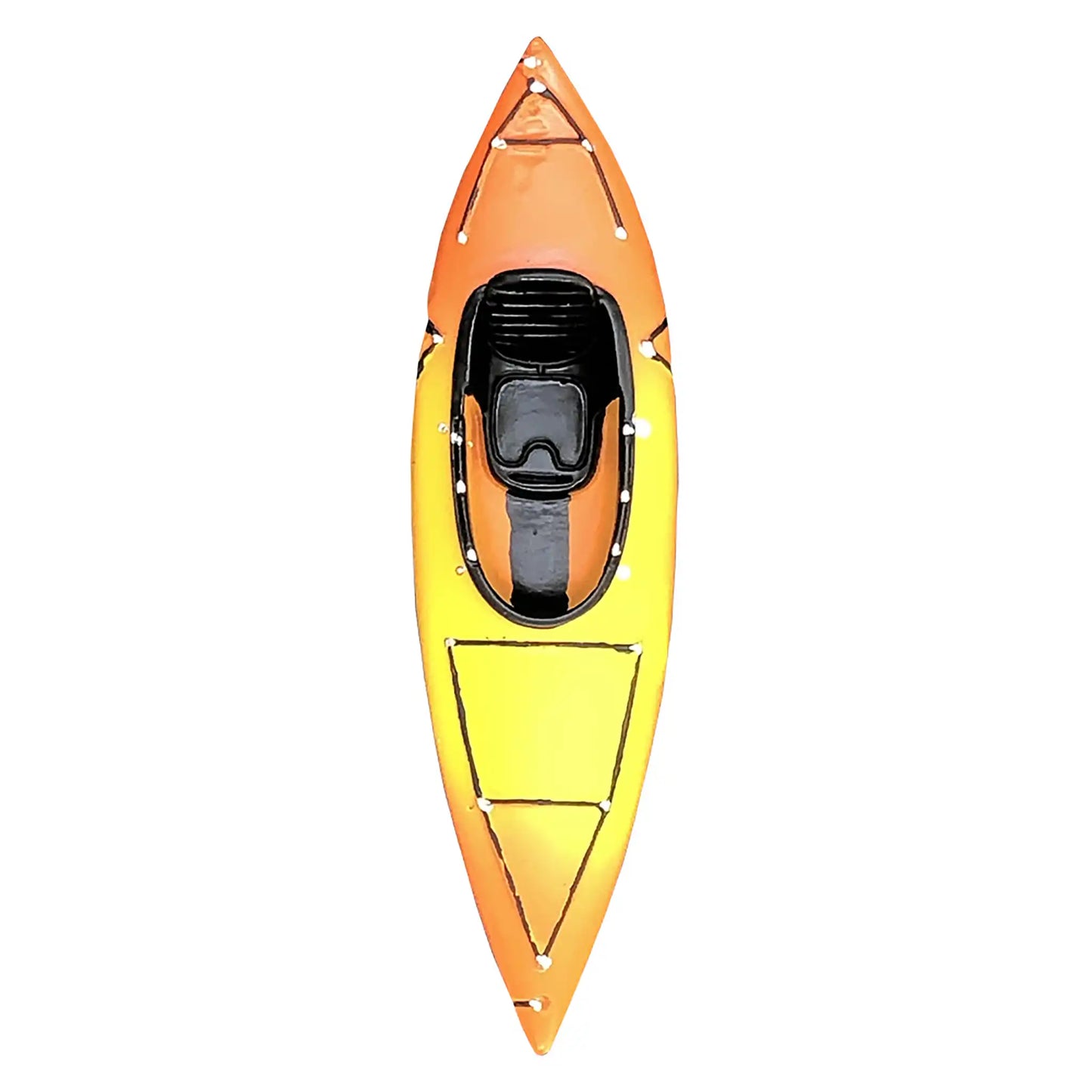 Kayak Personalized Ornament - 3D