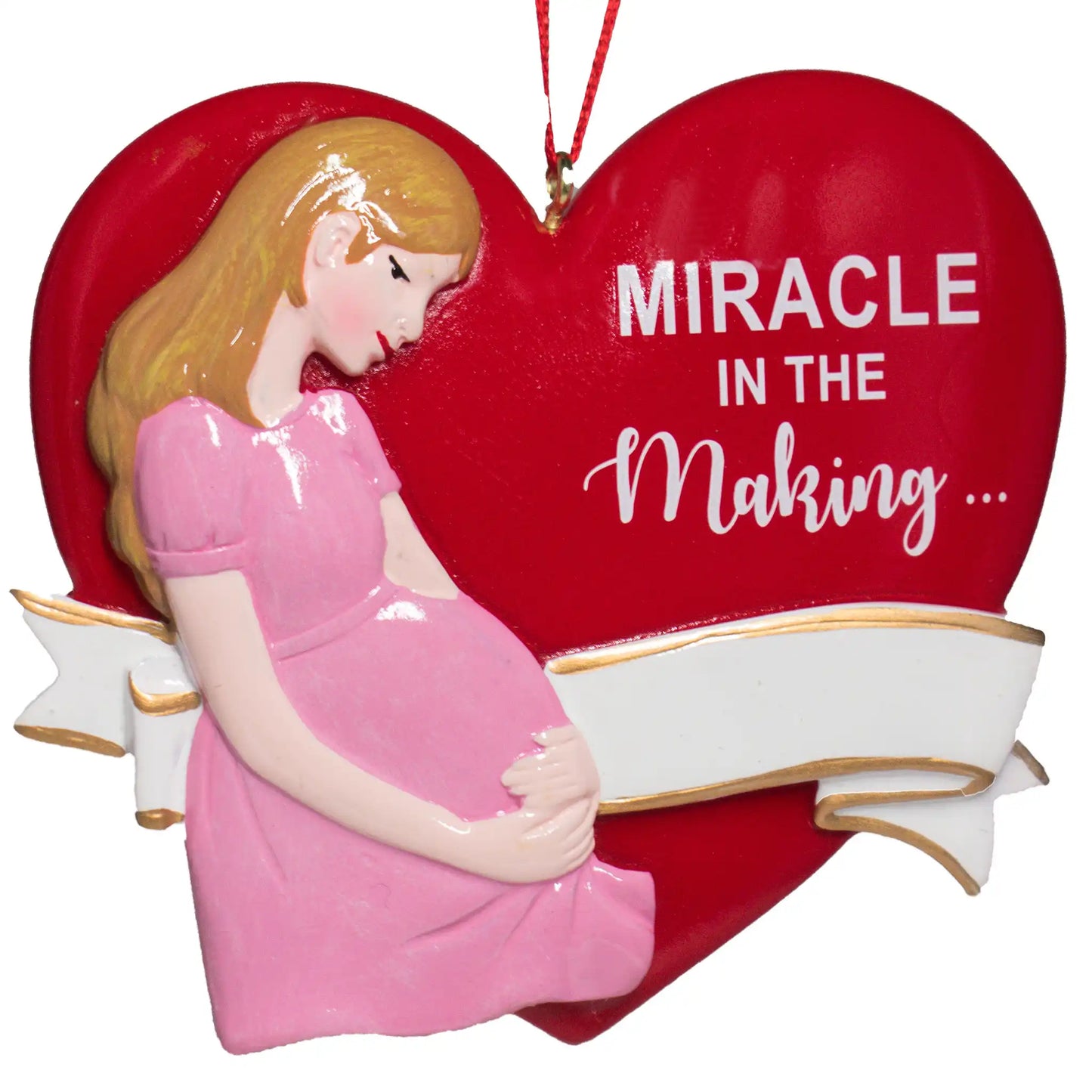 Expecting Mommy Personalized Ornament