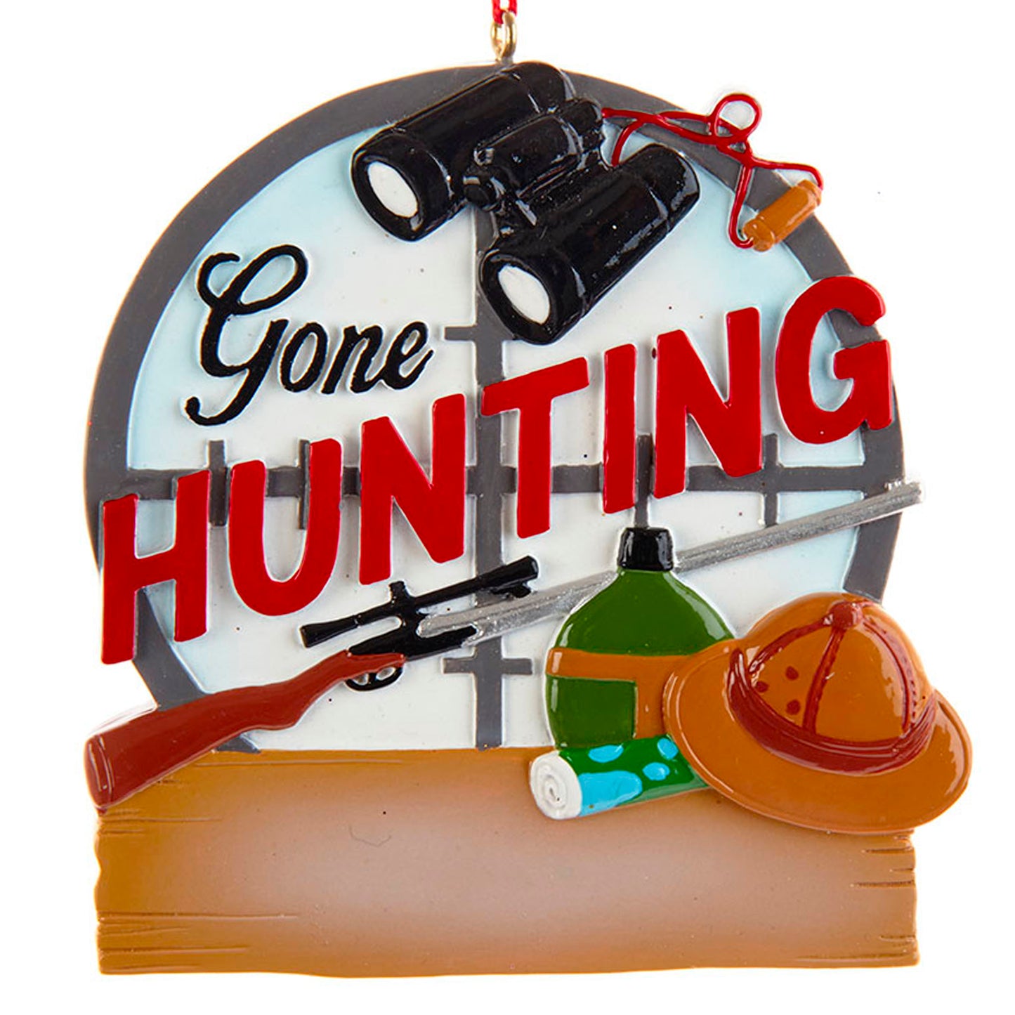 Adorno navideño "Gone Hunting"