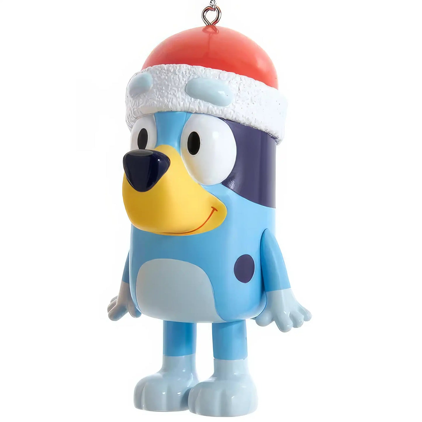 Adorno personalizado Bluey - Gorro de Papá Noel