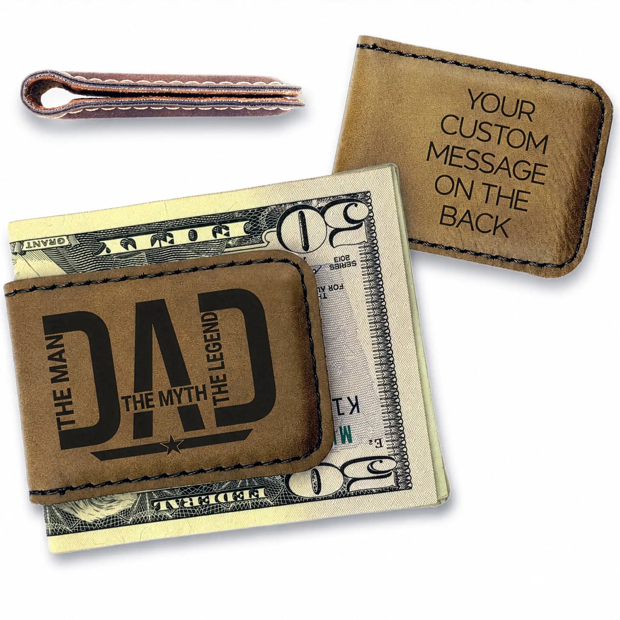 小物 LOT.027 MONEY CLIP Personalized Dad Money Clip – MyOrnament.com