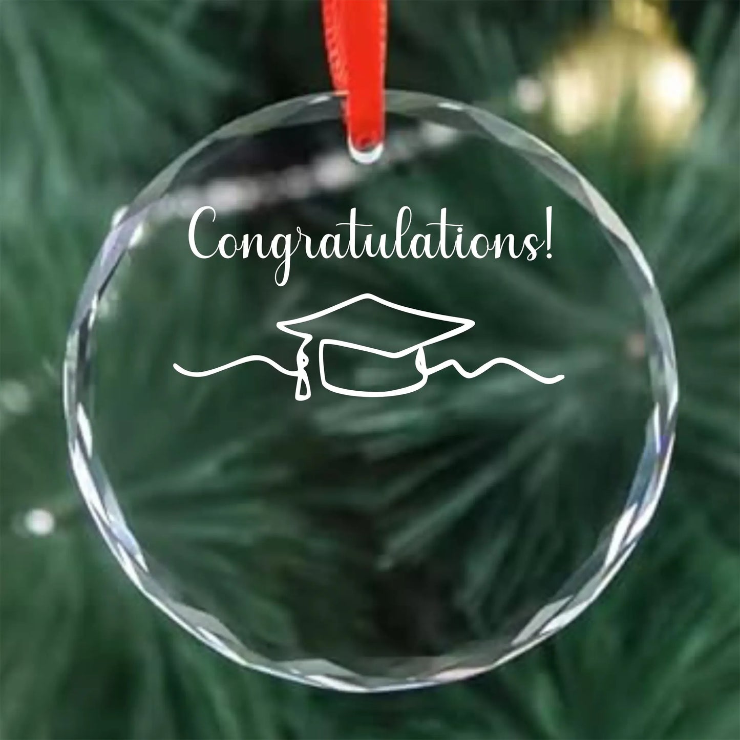 Congratulations Graduation Personalized Ornament – Class of 2025
