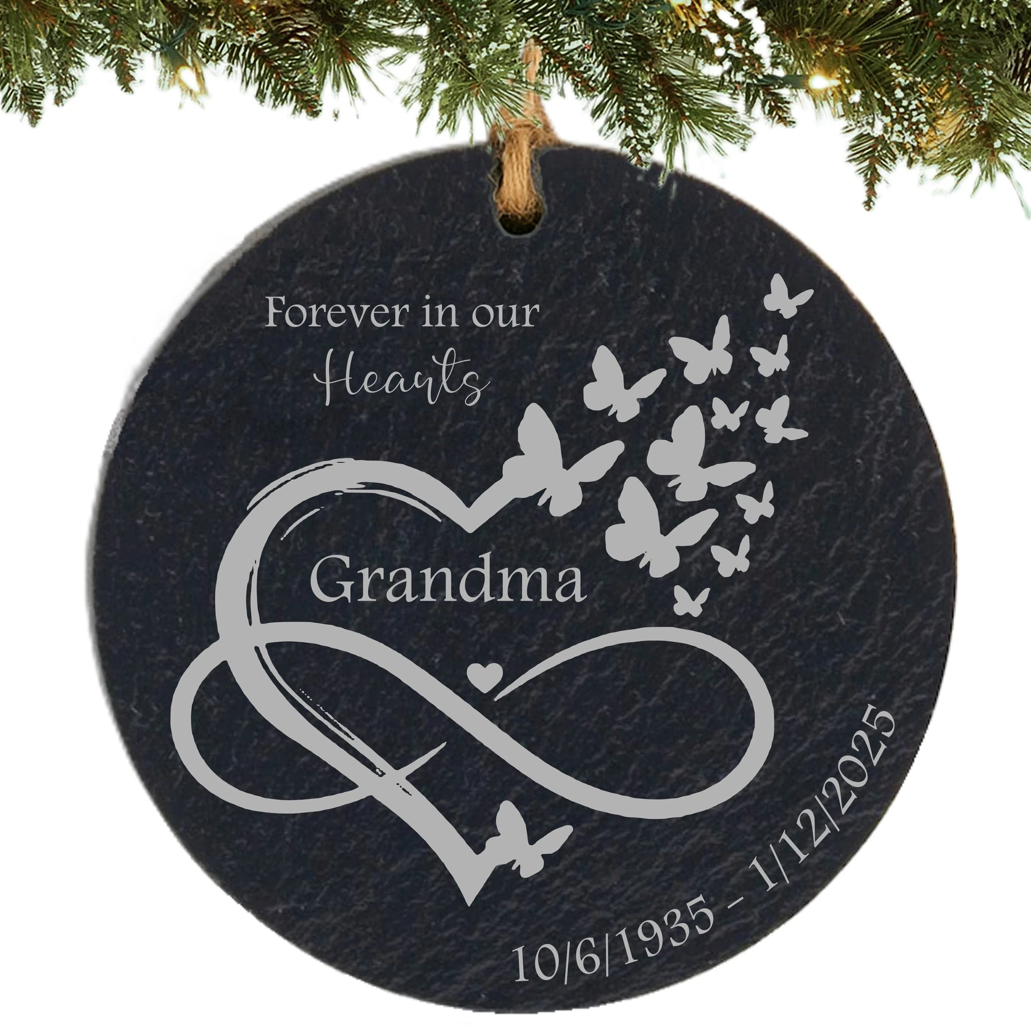 スマイロメモリアルハウスオーダー Personalized Memorial Ornament – MyOrnament.com