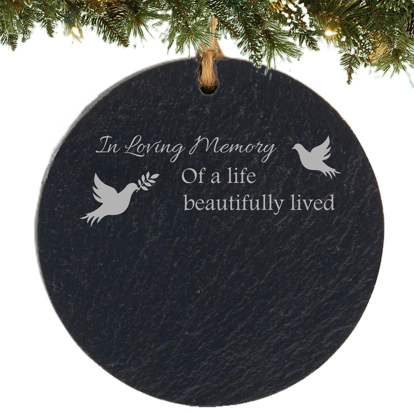 Memorial Personalized Ornament – In Loving Memory