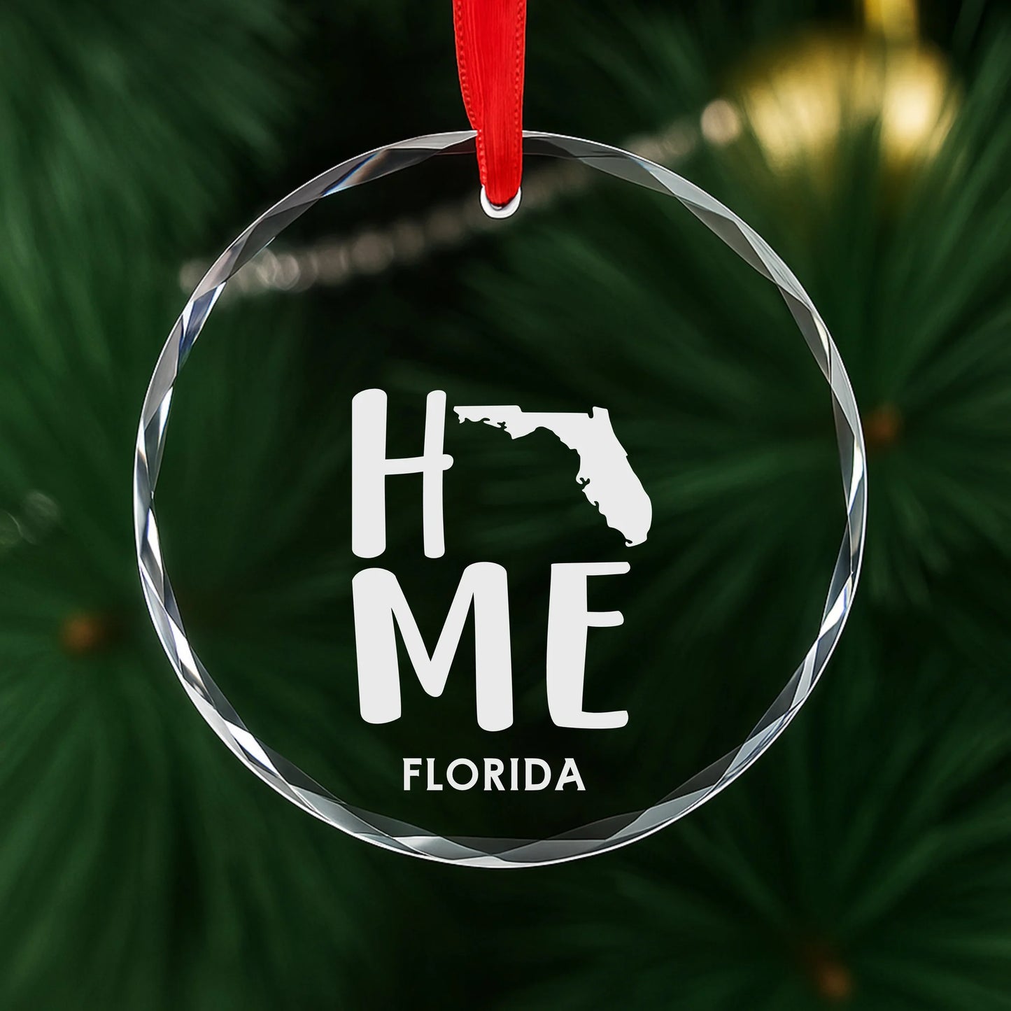 Florida Home State Personalized Ornament