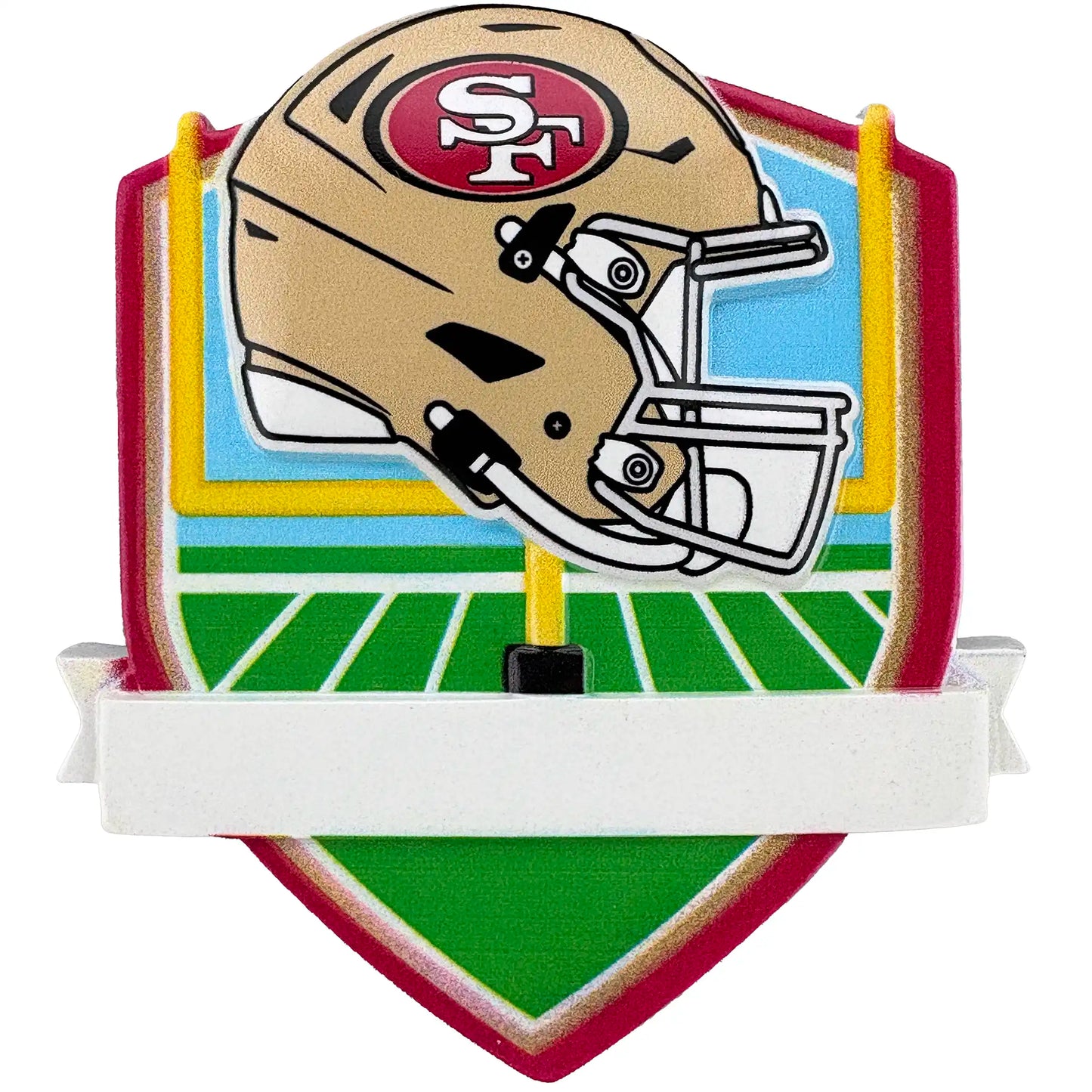 San Francisco 49ers NFL Personalized Ornament