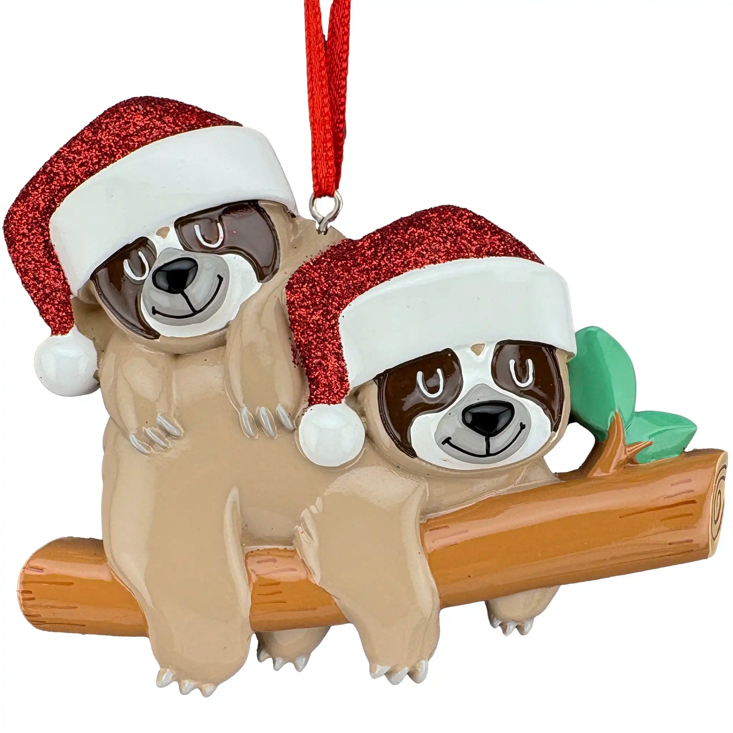 Sloth Couple Personalized Ornament