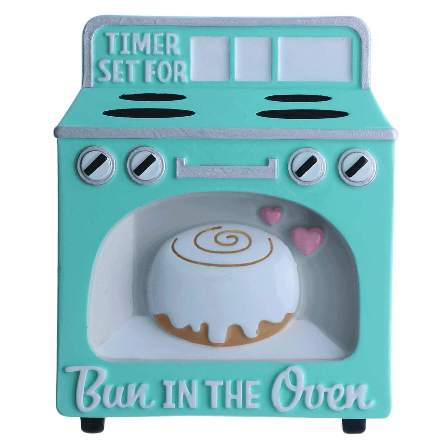 Adorno personalizado "Bollo en el horno esperando"