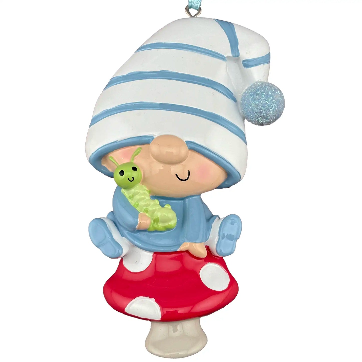 Adorno personalizado de gnomo bebé niño