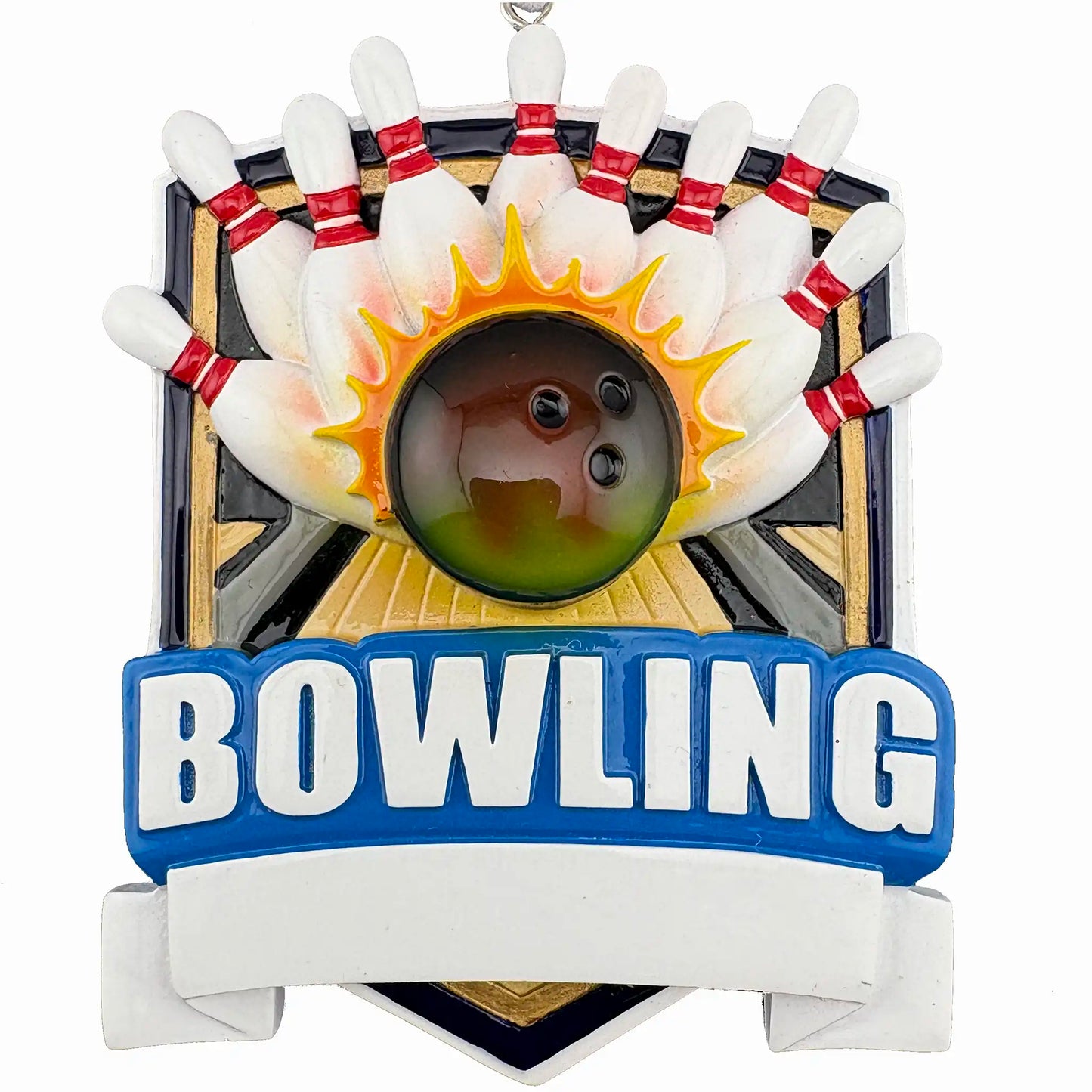 Bowling Strike Personalized Ornament