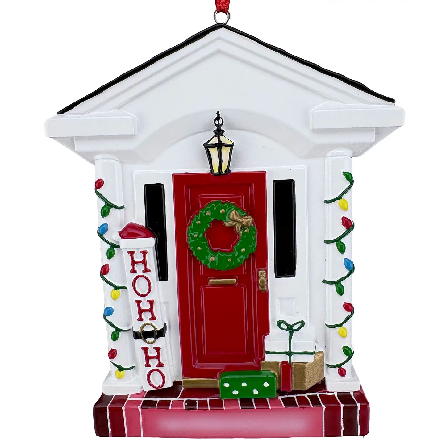 Holiday Front Door Personalized Ornament