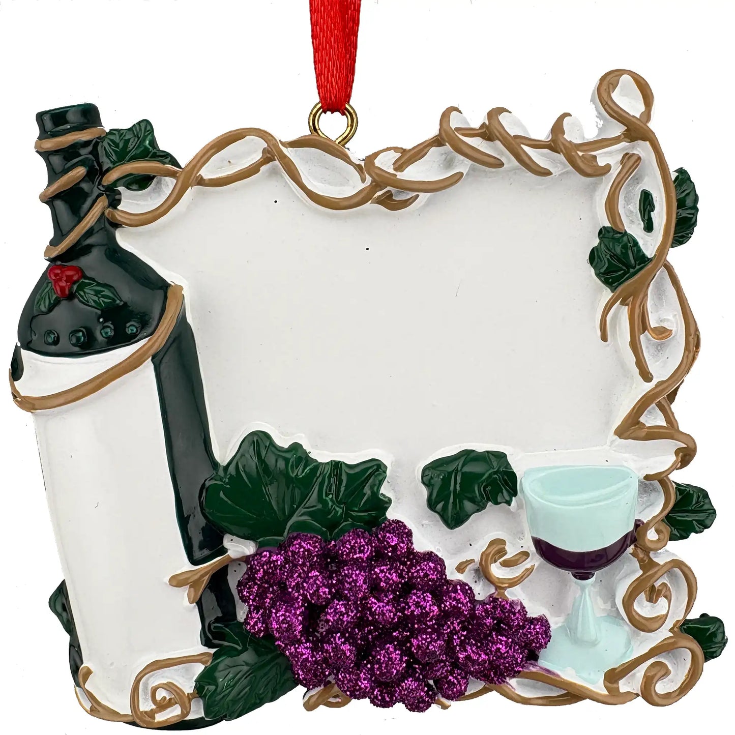 Wine Lover Personalized Ornament