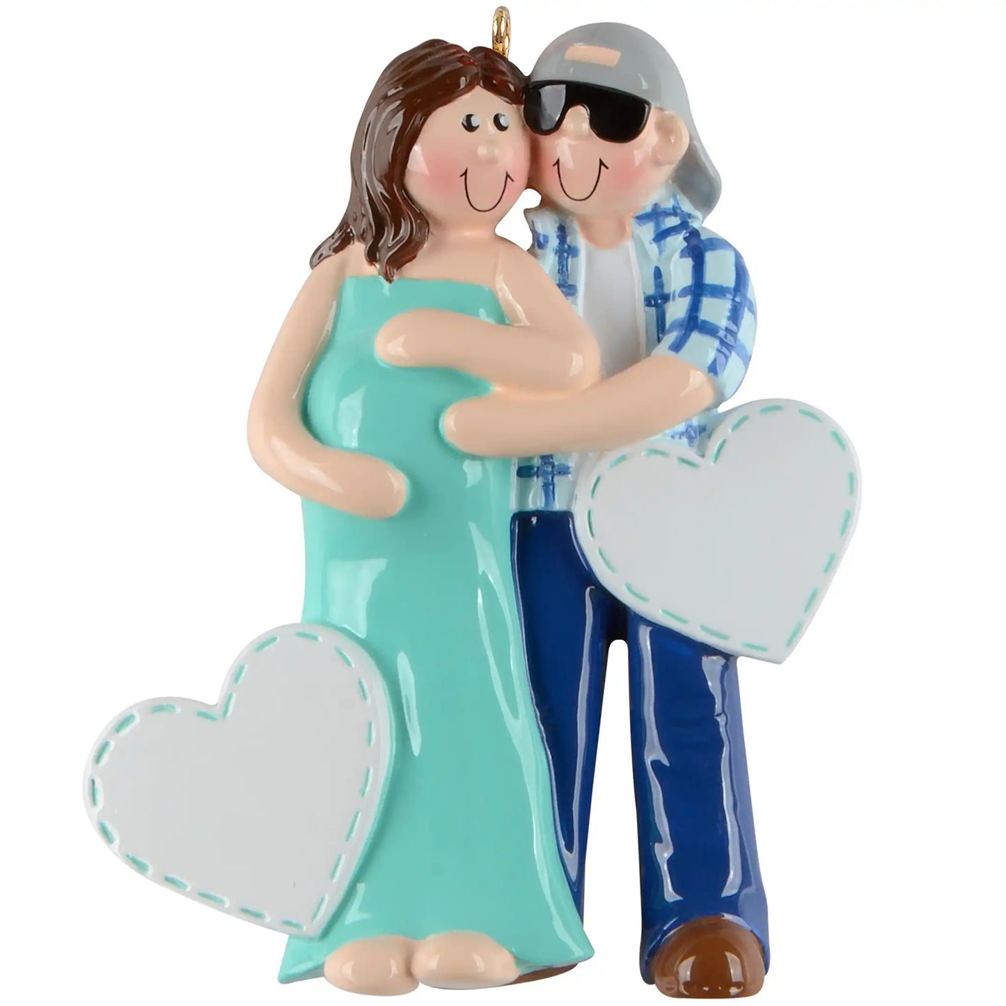 Expecting Couple Personalized Ornament
