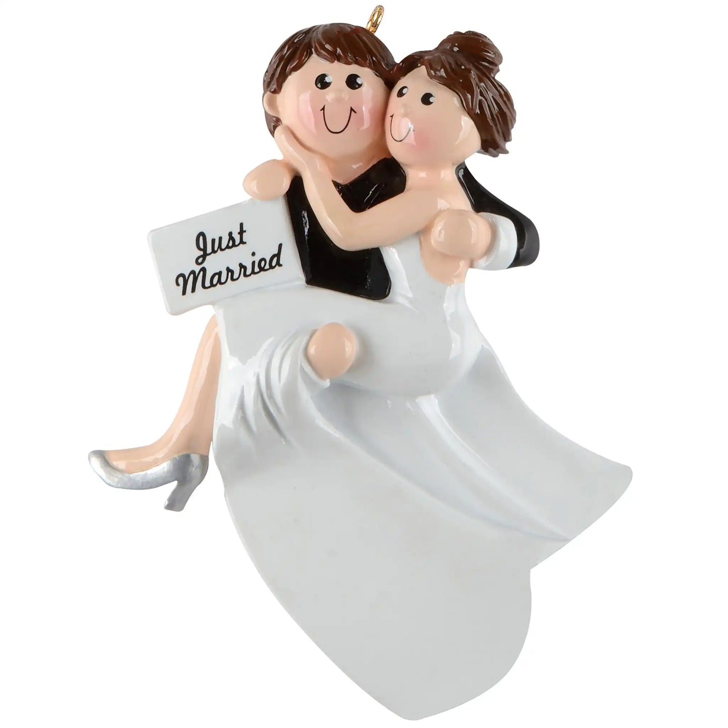 Adorno personalizado para novios recién casados