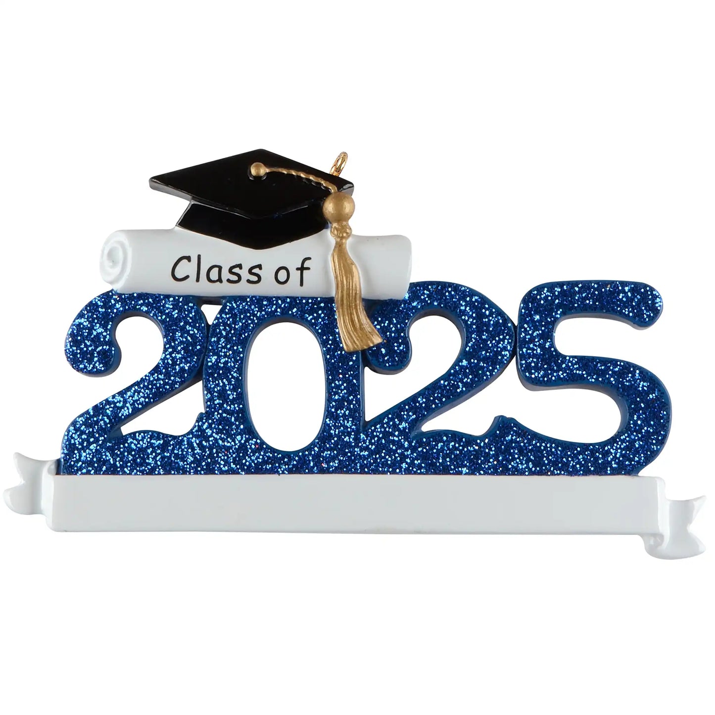Class of 2025 - Personalized Graduation Ornament (Blue)
