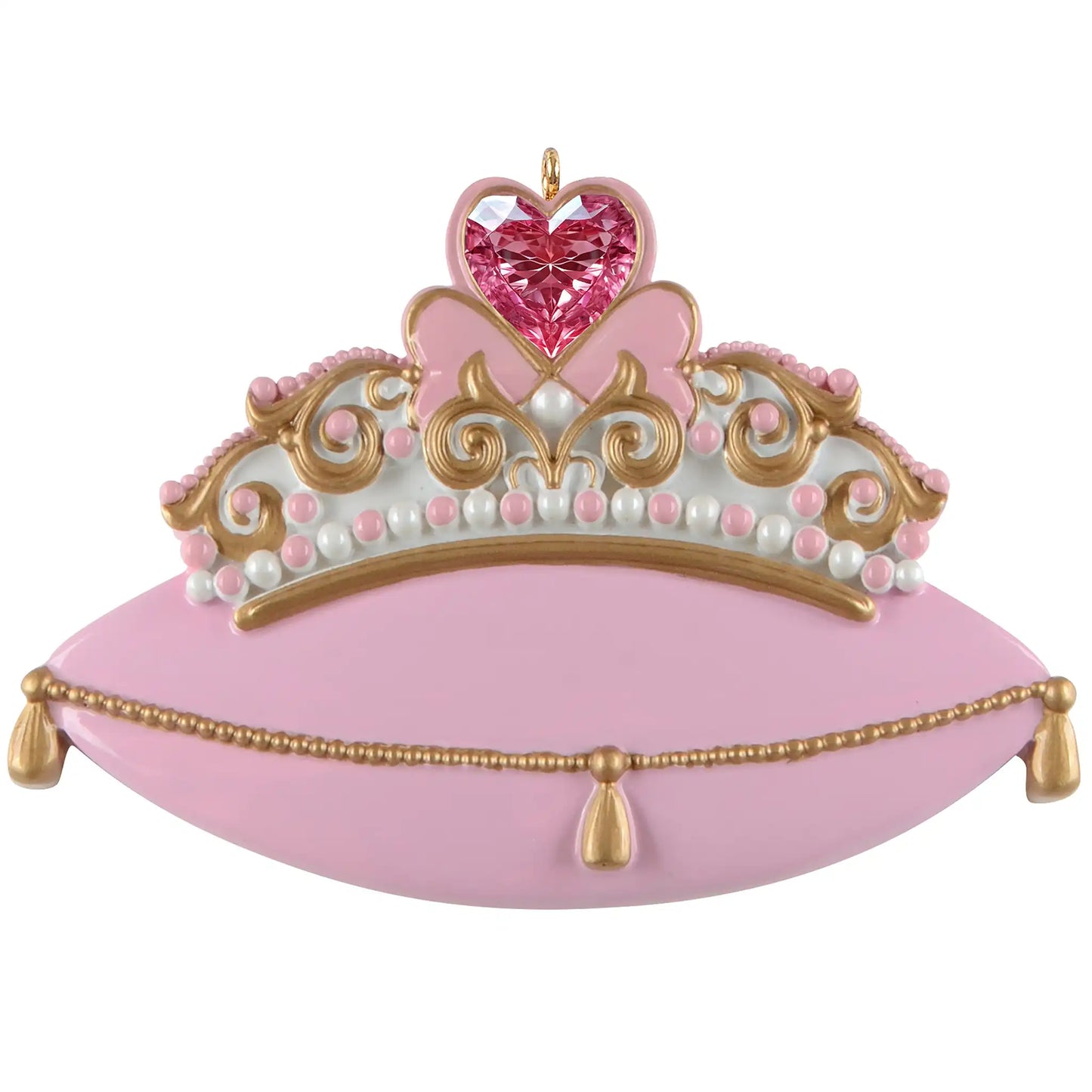 Adorno personalizado de tiara de princesa