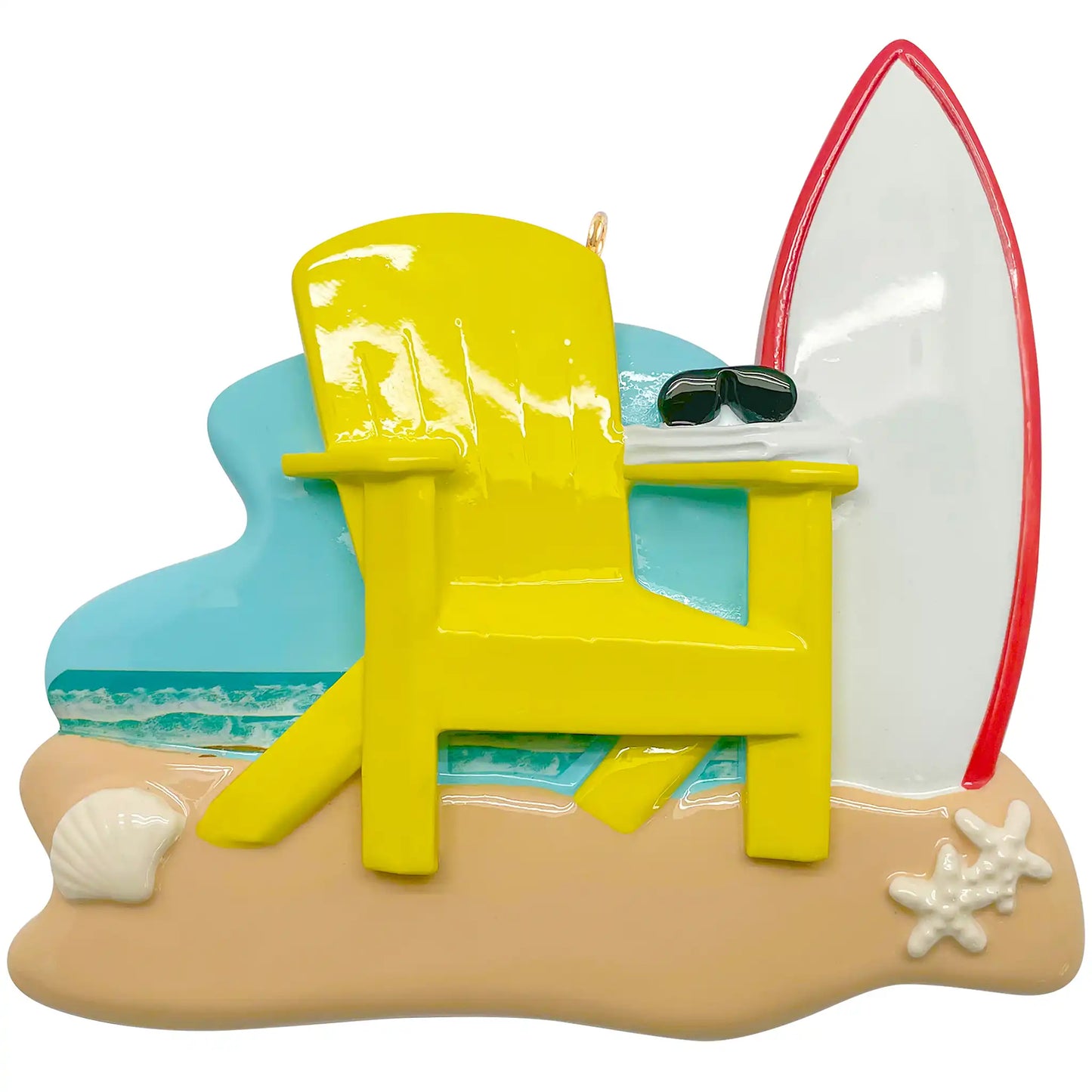 Adorno personalizado de silla Adirondack para vacaciones en la playa