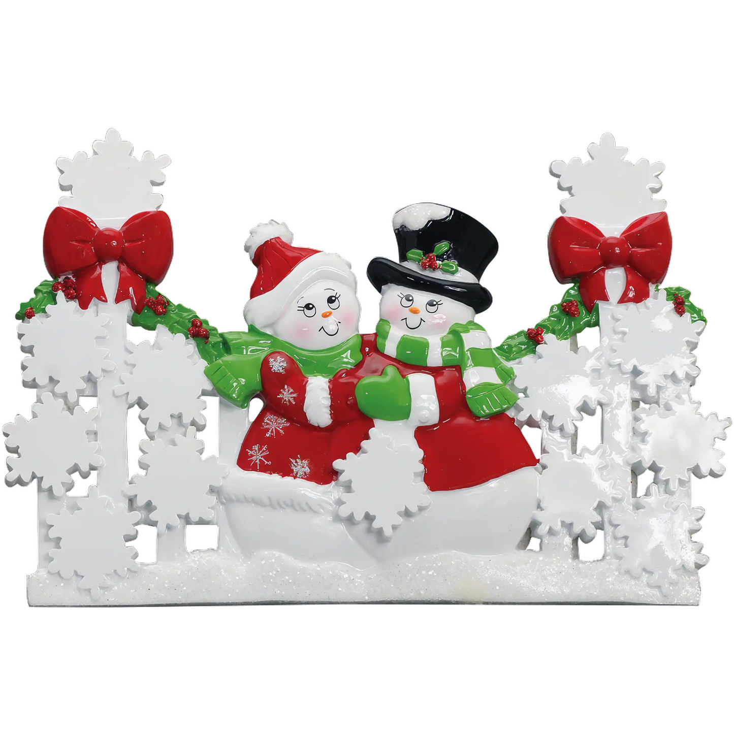 Snowman Grandparents Personalized Tabletop Christmas Decor