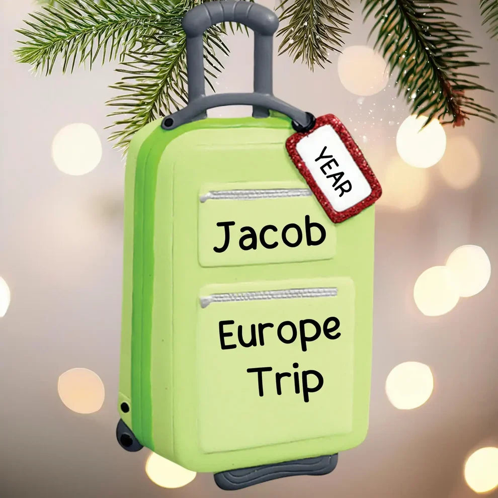 From Cruises to Road Trips: Personalized Travel Ornaments That Tell Your Story