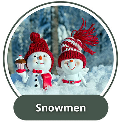 Snowmen Personalized Ornaments