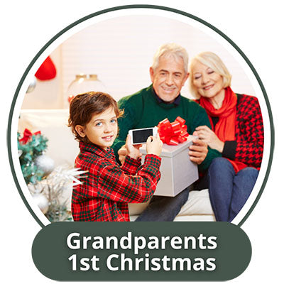 Grandparents 1st Christmas Personalized Ornaments