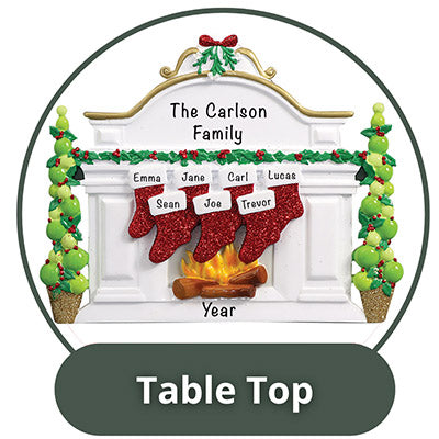 Table Top Personalized Ornaments