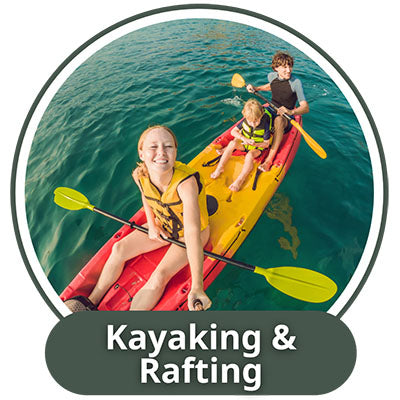 Kayaking & Rafting Personalized Ornaments