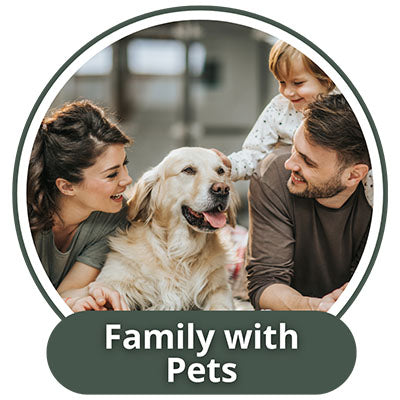 Family with Pets Ornaments