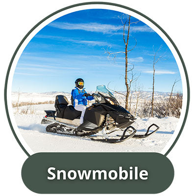 Snowmobile Personalized Ornaments