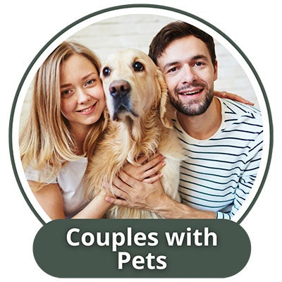 Couples With Pets Ornaments