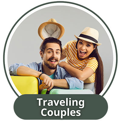 Couples Travel Ornaments