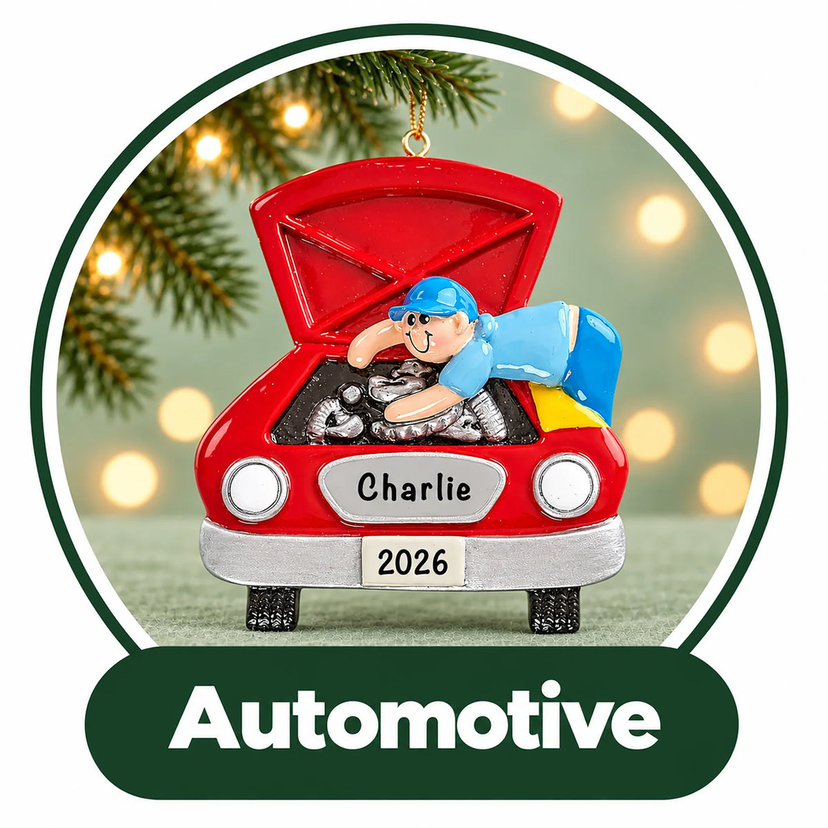 Personalized Car & Truck Ornaments