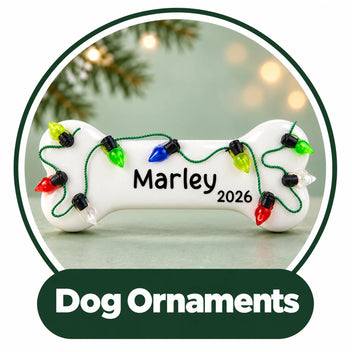 Personalized Dog Ornaments